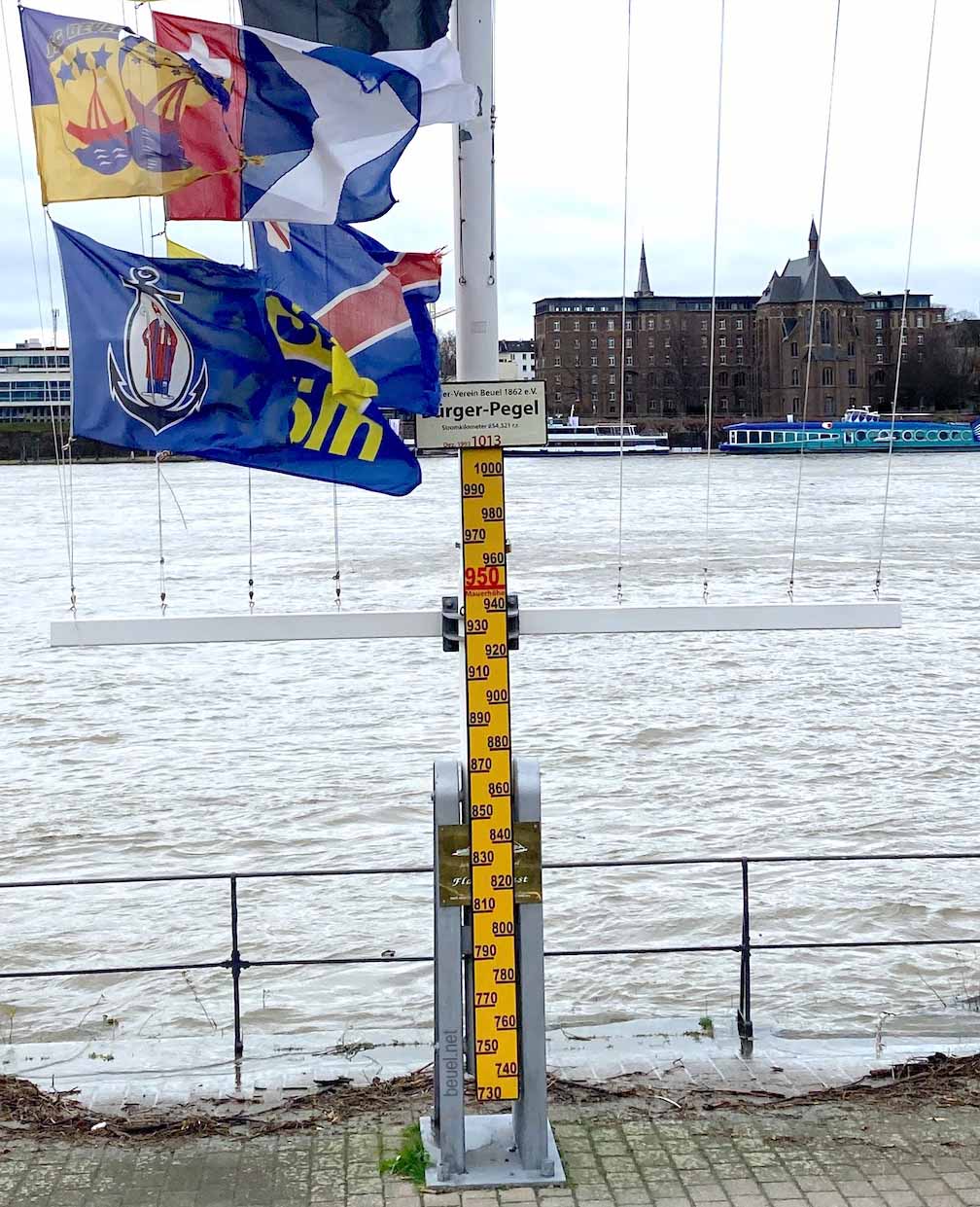 Beueler Bürgerpegel am 2024-01-06 1145 Uhr